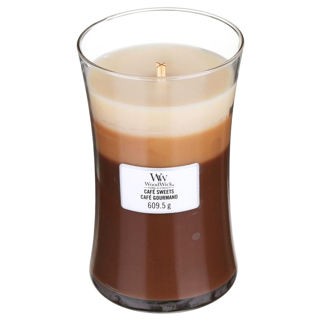 Woodwick WoodWick - Café Sweets Large Trilogy Candle