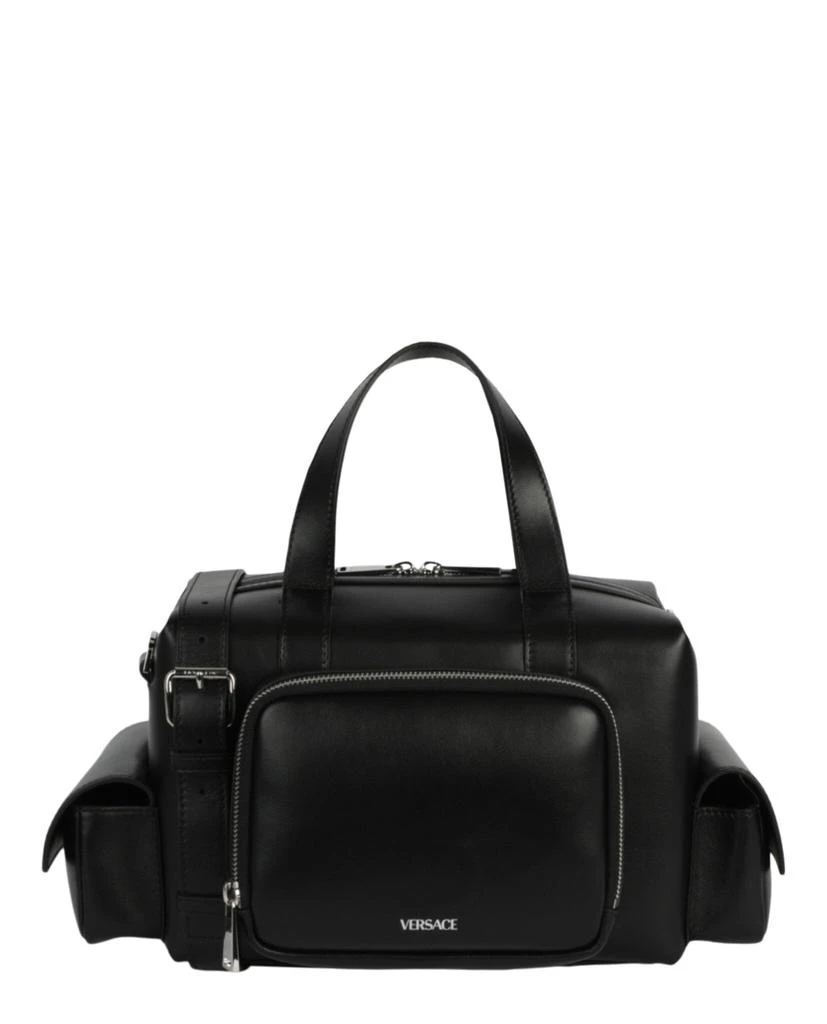 Versace Boston Leather Duffle Bag 1