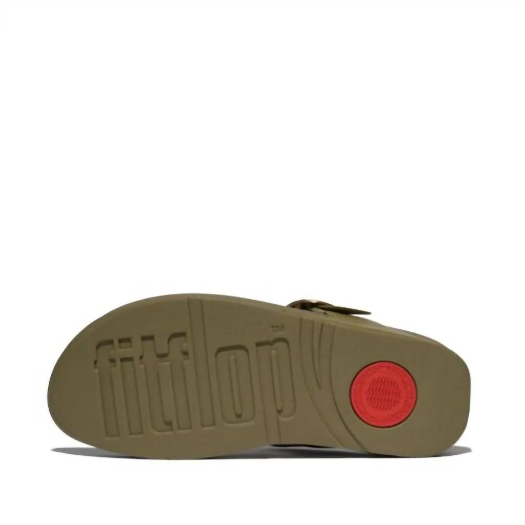 FitFlop Fitflop - Women's Lulu Toe Post Buckle Sandal 5