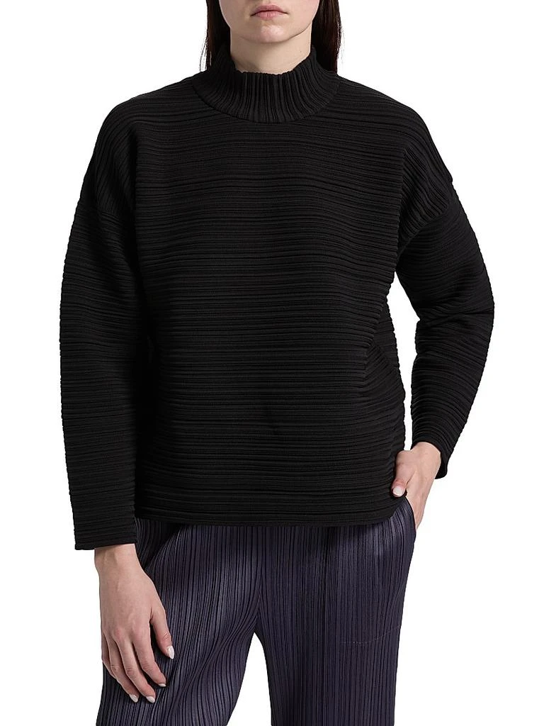Pleats Please Crepe Knit Top 3