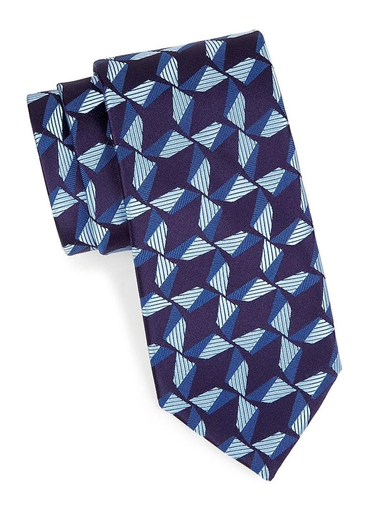 Charvet Windmill Silk Tie 1