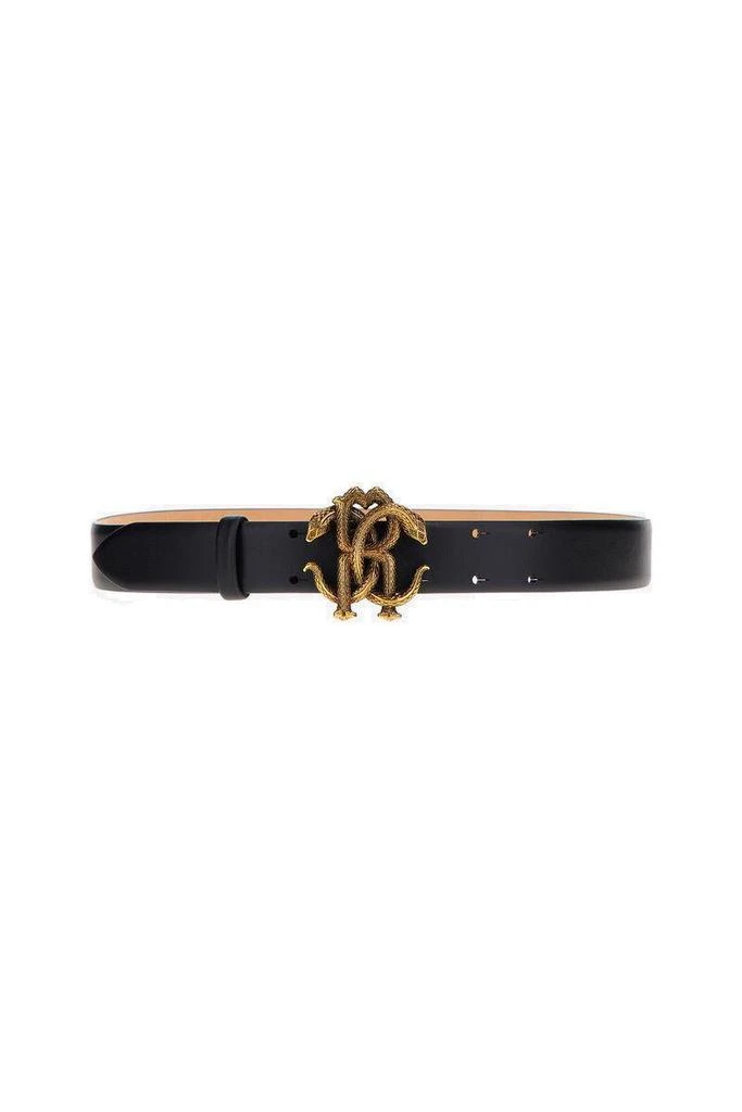 Roberto Cavalli Roberto Cavalli Mirror Snake Buckle Fastened Belt 1