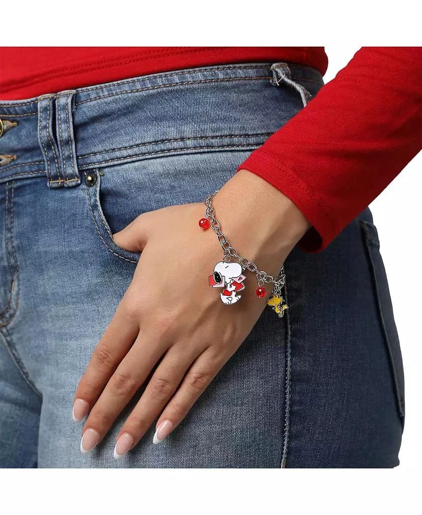 Peanuts Snoopy Heart Letter Bracelet 3
