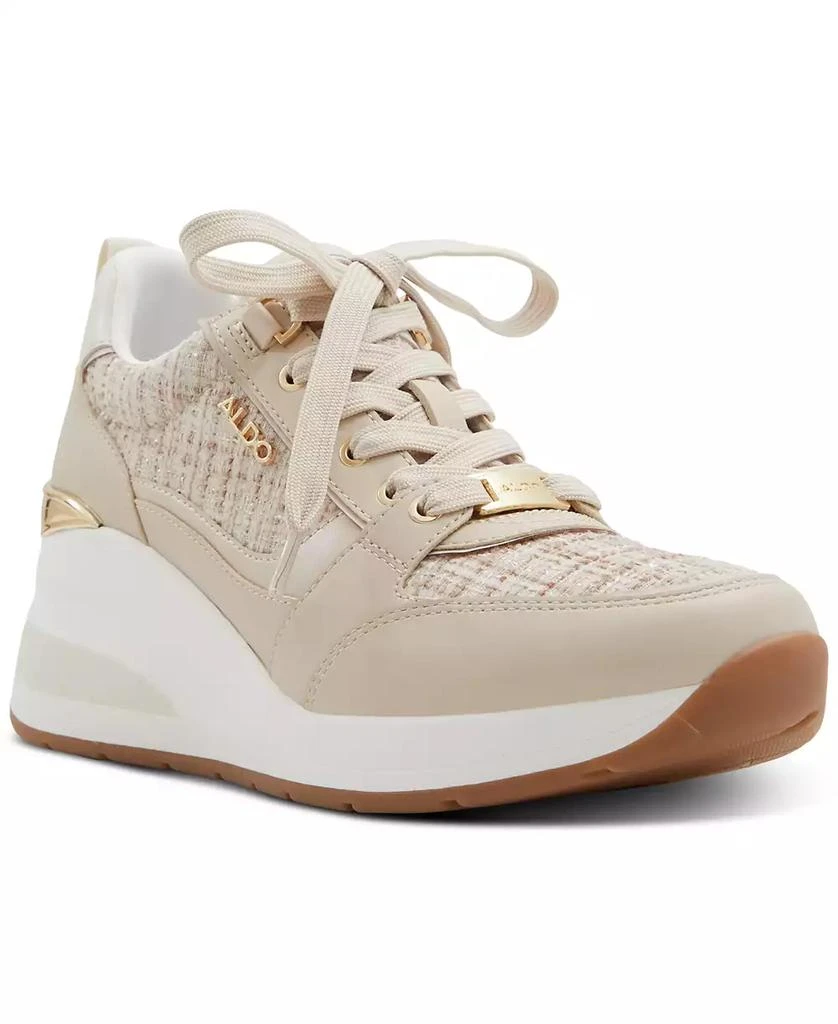 ALDO Women's Caroteriel Lace-Up Wedge Sneakers 1