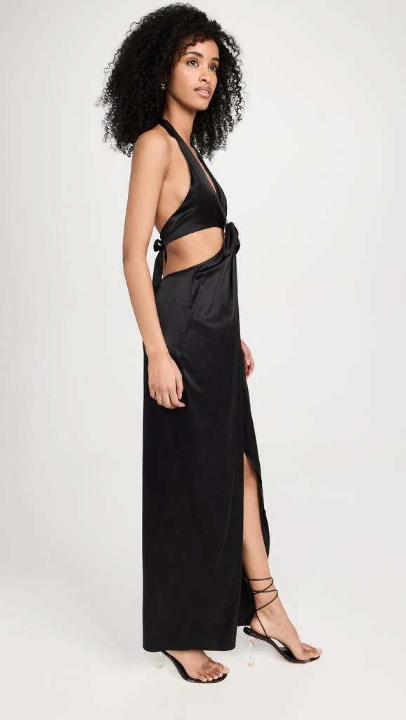 LOUISA BALLOU Long Buckle Dress 3