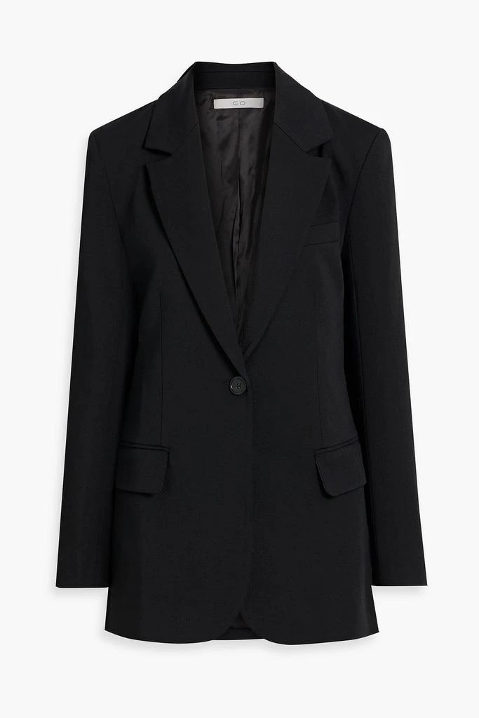 CO Wool-blend twill blazer 1