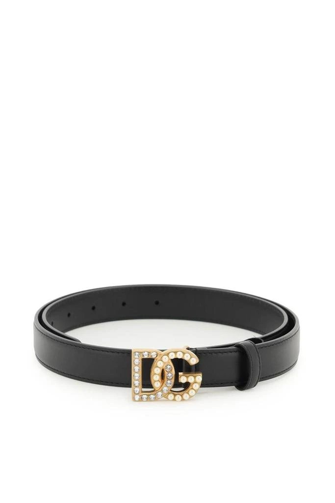 Dolce 
Gabbana Dolce 
Gabbana DG Logo Embellished Buckle Belt 1