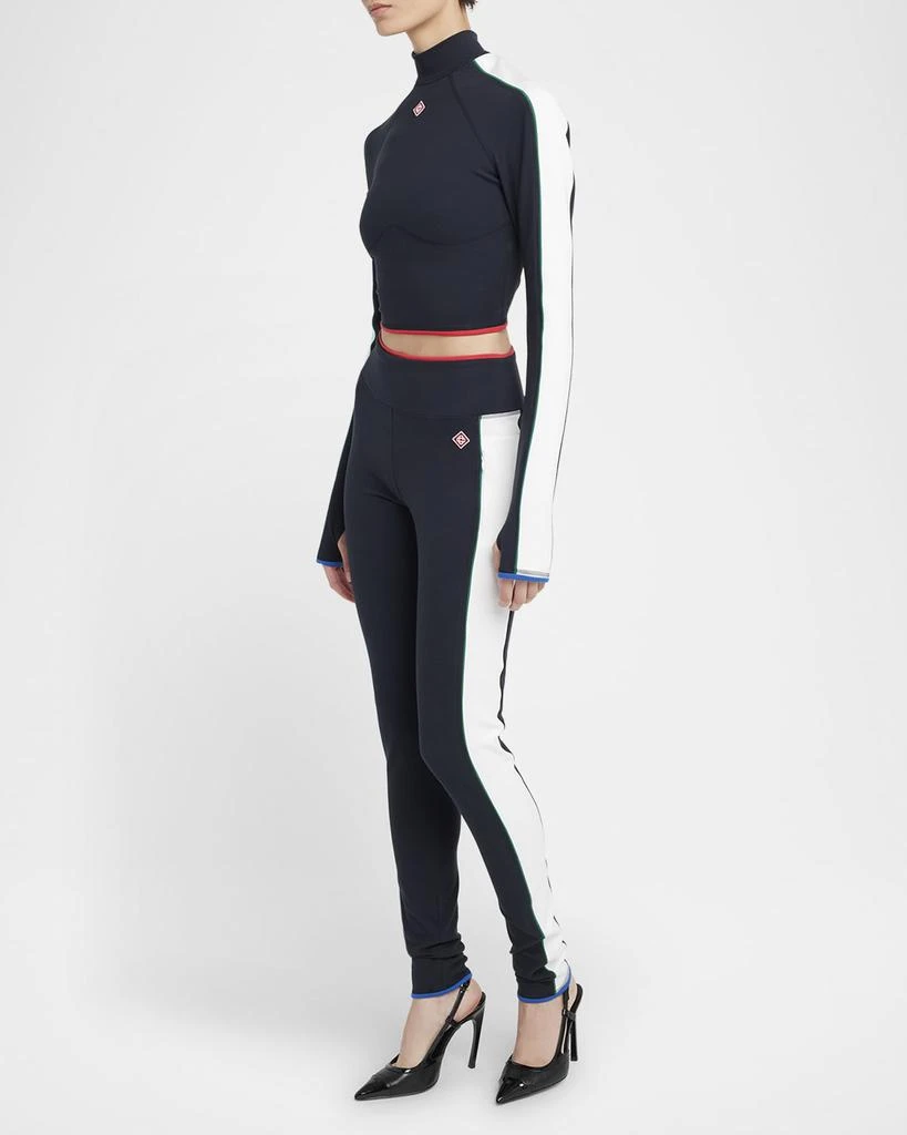Casablanca Side-Stripe Activewear Leggings 2