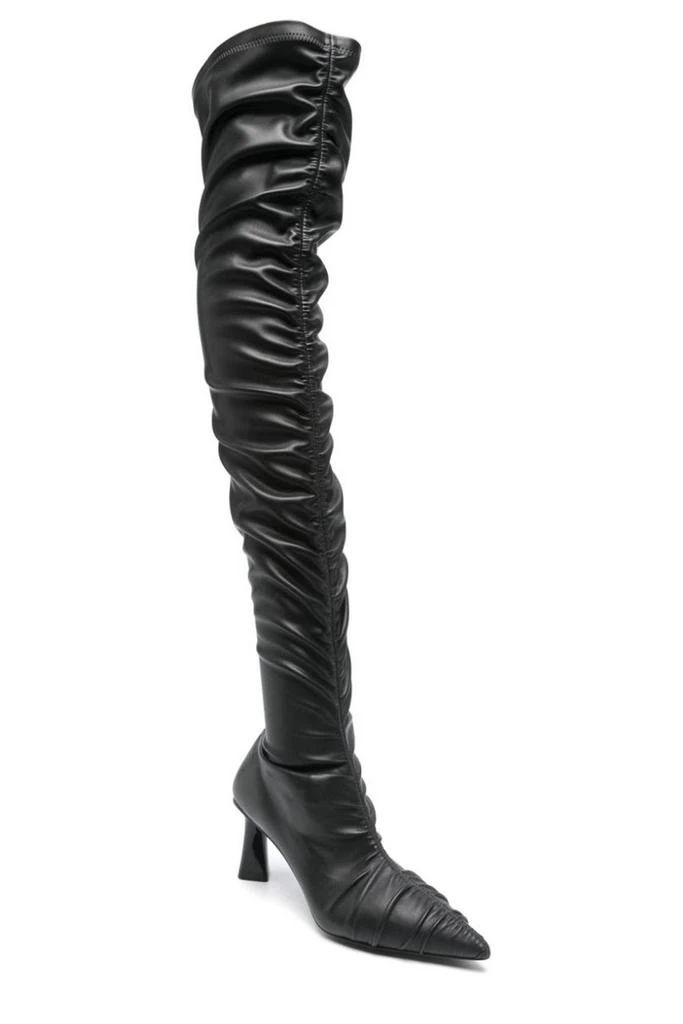 Stella McCartney Stella McCartney Elsa Ruched Thigh-High Boots 2