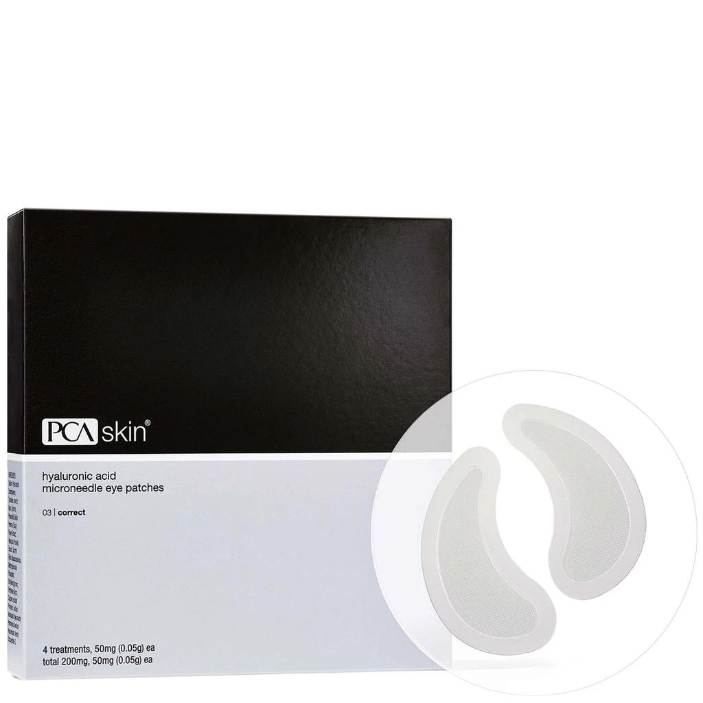PCA SKIN PCA Skin Hyaluronic Acid Microneedle Eye Patches- 4pack 1