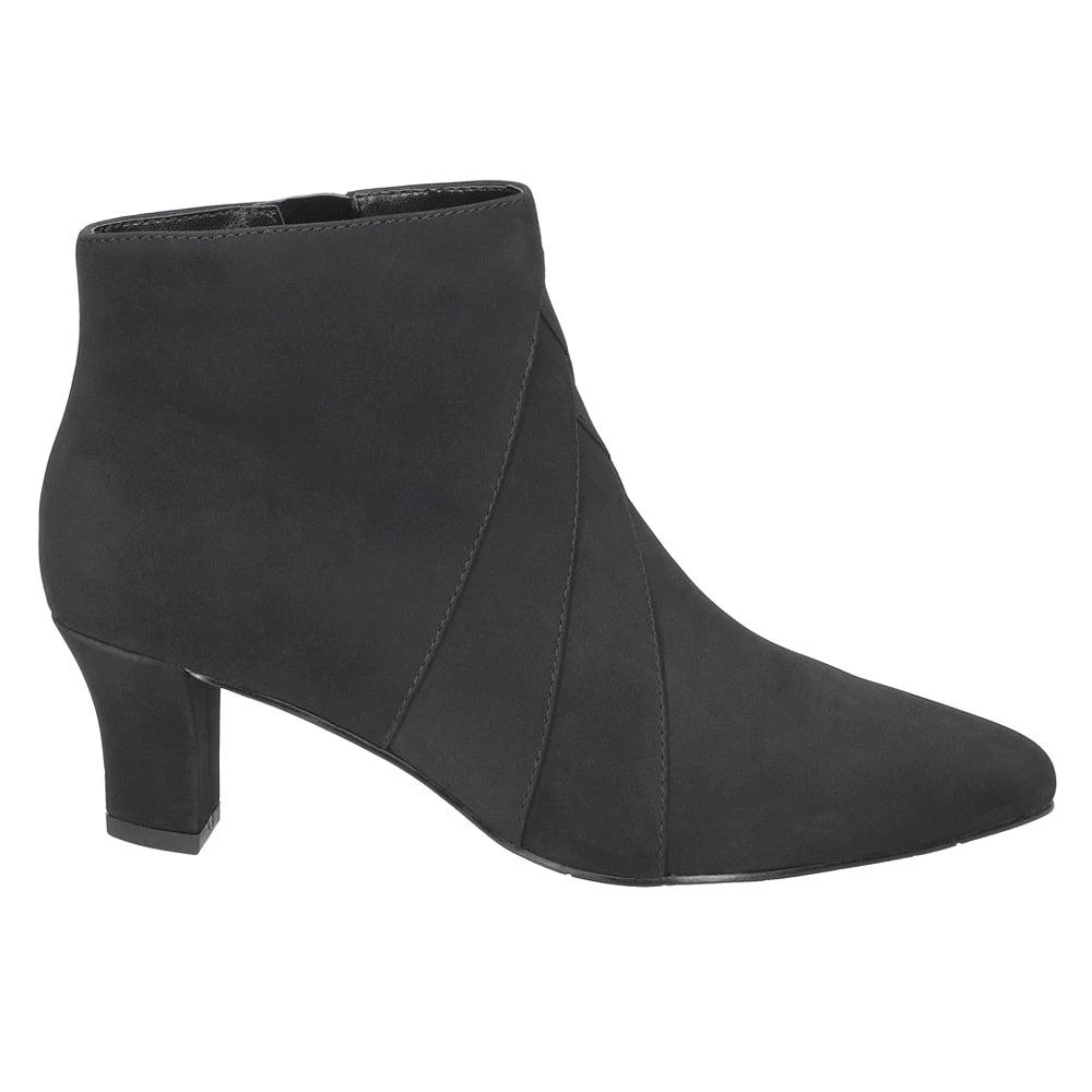 Easy Street Falcon Zippered Pointed Toe Booties Boots Free