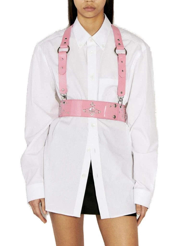 Vivienne Westwood Vivienne Westwood Orb Stud Embellished Harness 1