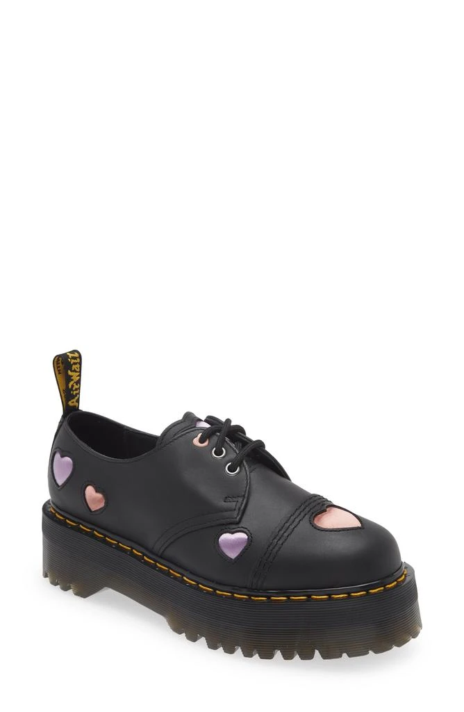 Dr. Martens 1461 Quad Heart Platform Derby 1