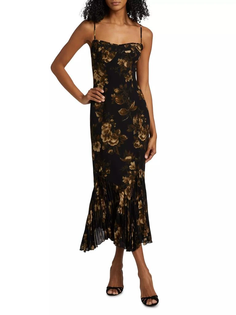 Reformation Aiko Floral Midi-Dress 2