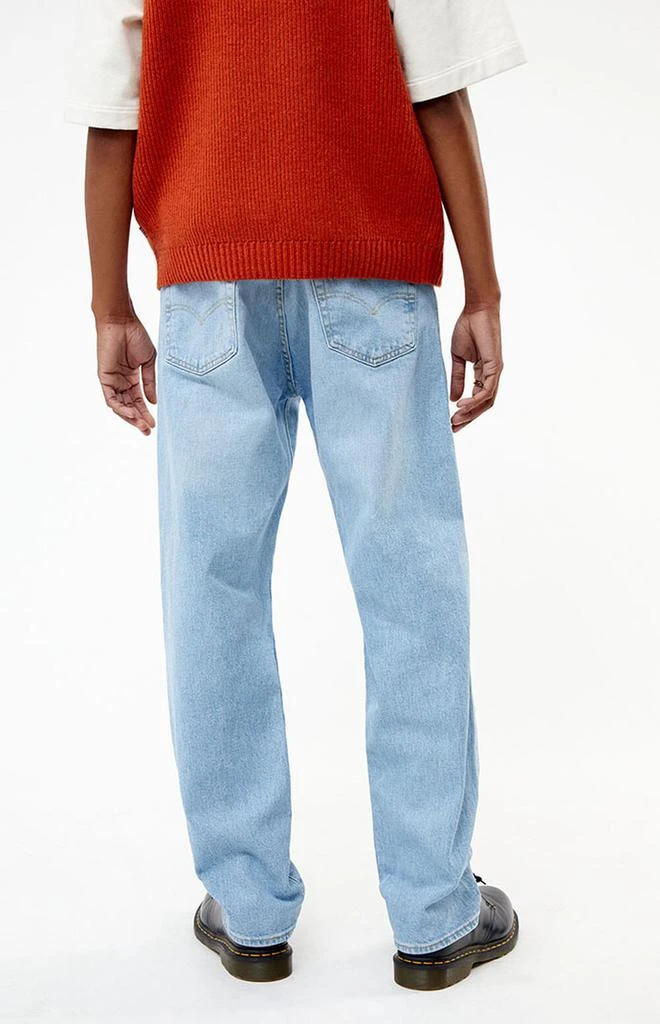Levi's Light Indigo Blue 501 Original Fit Jeans 4