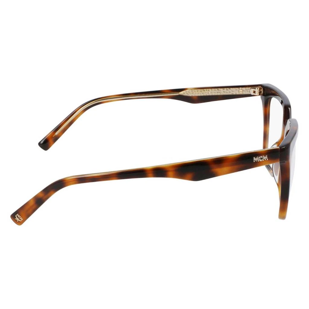 MCM MCM Women's Eyeglasses - Havana Square Full-Rim Zyl Frame Clear Lens | MCM2716 214 3