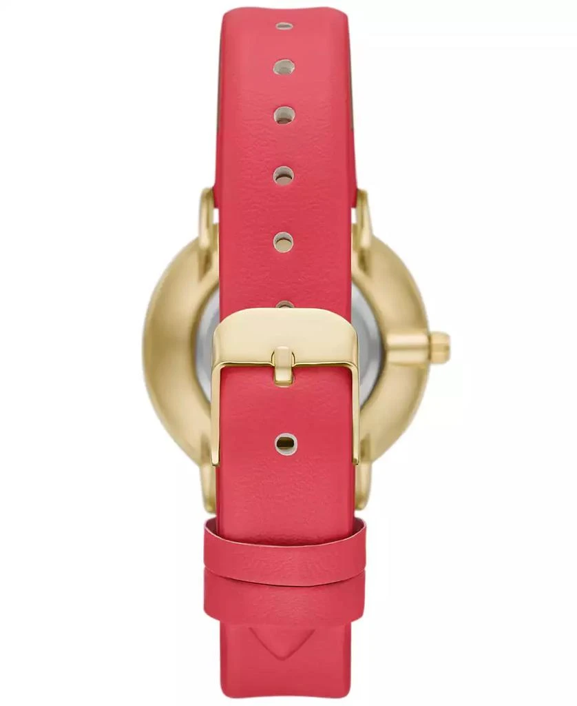 Folio Women's Three Hand Gold-Tone 32mm Watch and Bracelet Gift Set, 6 Pieces 3