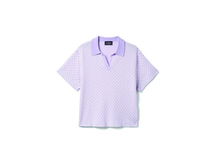 Eric Bompard Polo fantaisie en cachemire et soie - Femme - ARTICHAUT