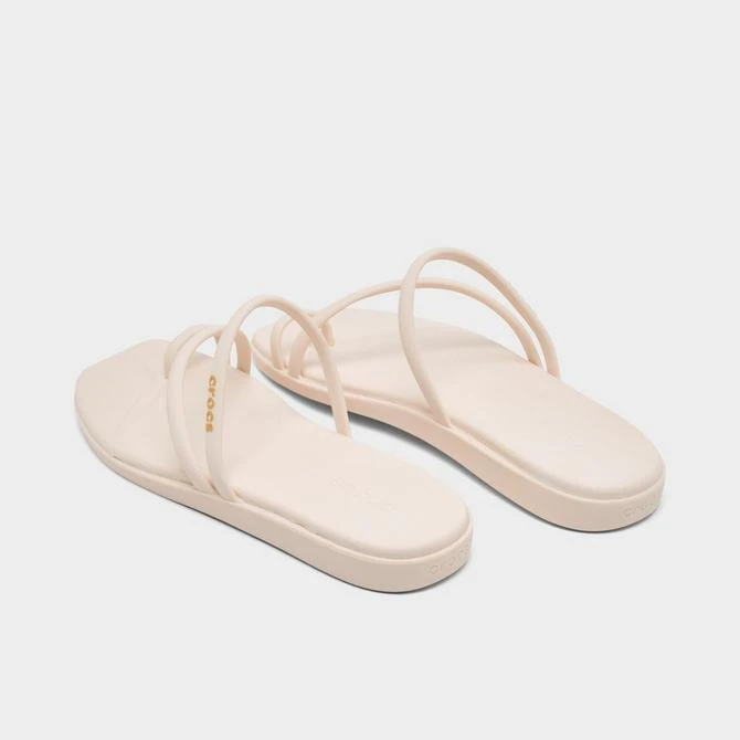 Crocs Women's Crocs Miami Metallic Toe Loop Sandals 4