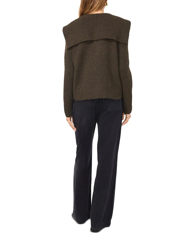 1. State Fold Collar V Neck Cardigan 4