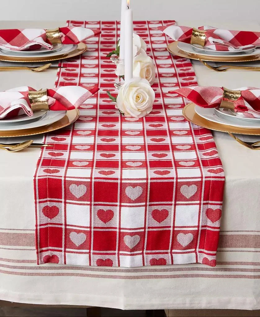 Design Imports Valentine's Day Table Runner 4