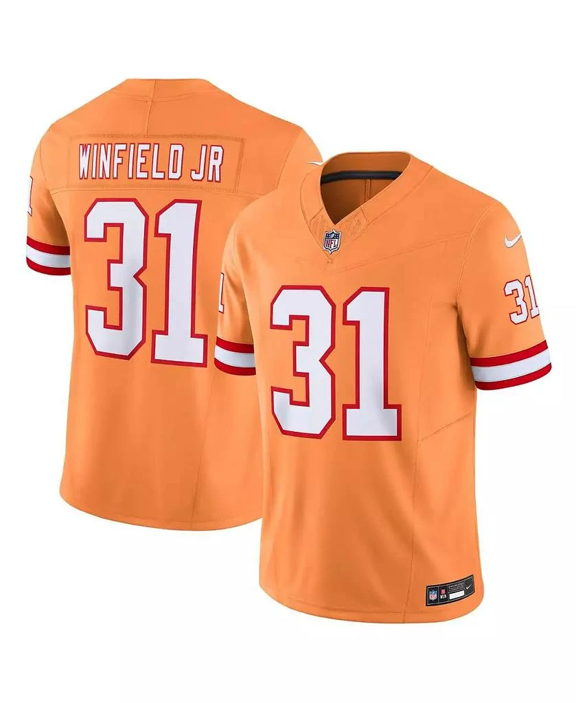 NIKE Men's Antoine Winfield Jr. Orange Tampa Bay Buccaneers Throwback Vapor F.U.S.E. Limited Jersey 1