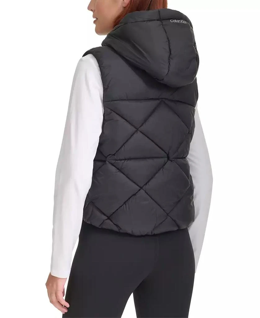 Calvin Klein Women's Quilted Hooded Vest 2