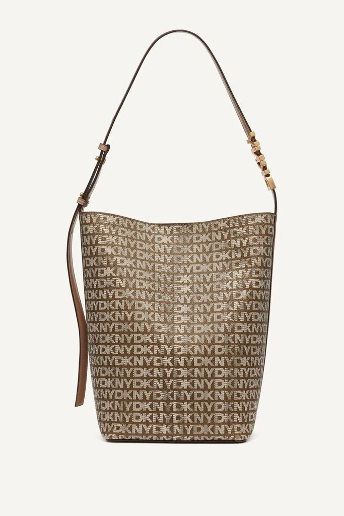 DKNY AVRIL LOGO BUCKET BAG 3