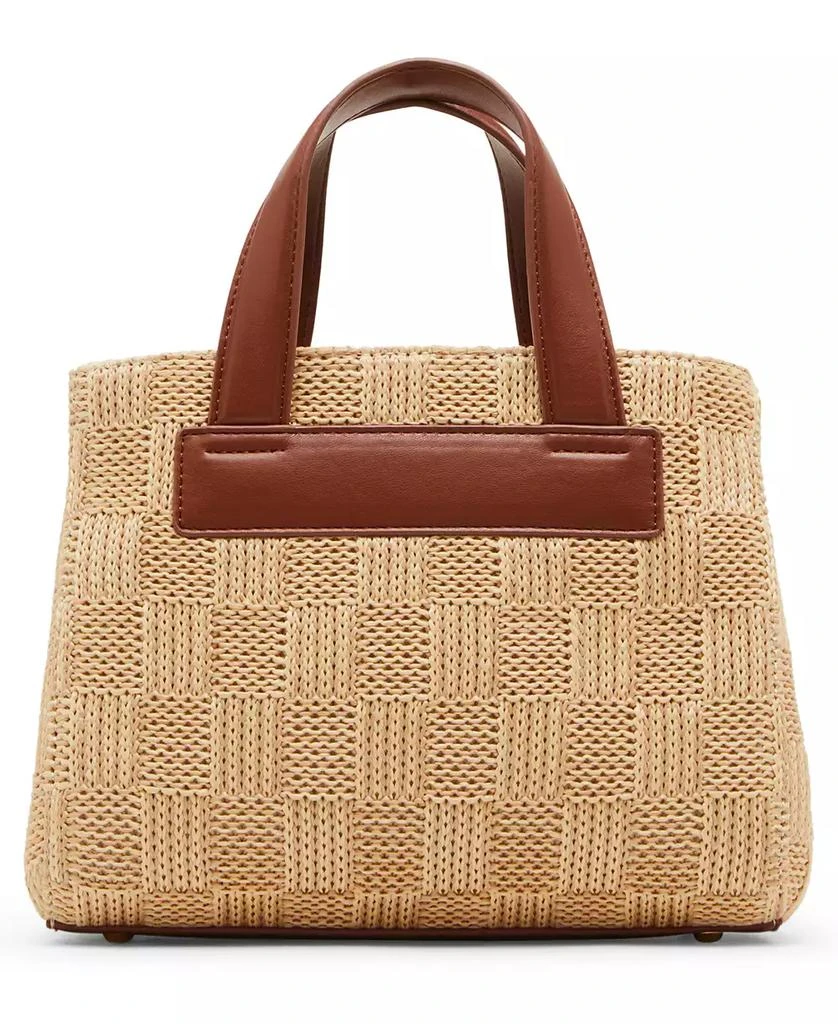 Steve Madden Bflores Raffia Mini Tote 3
