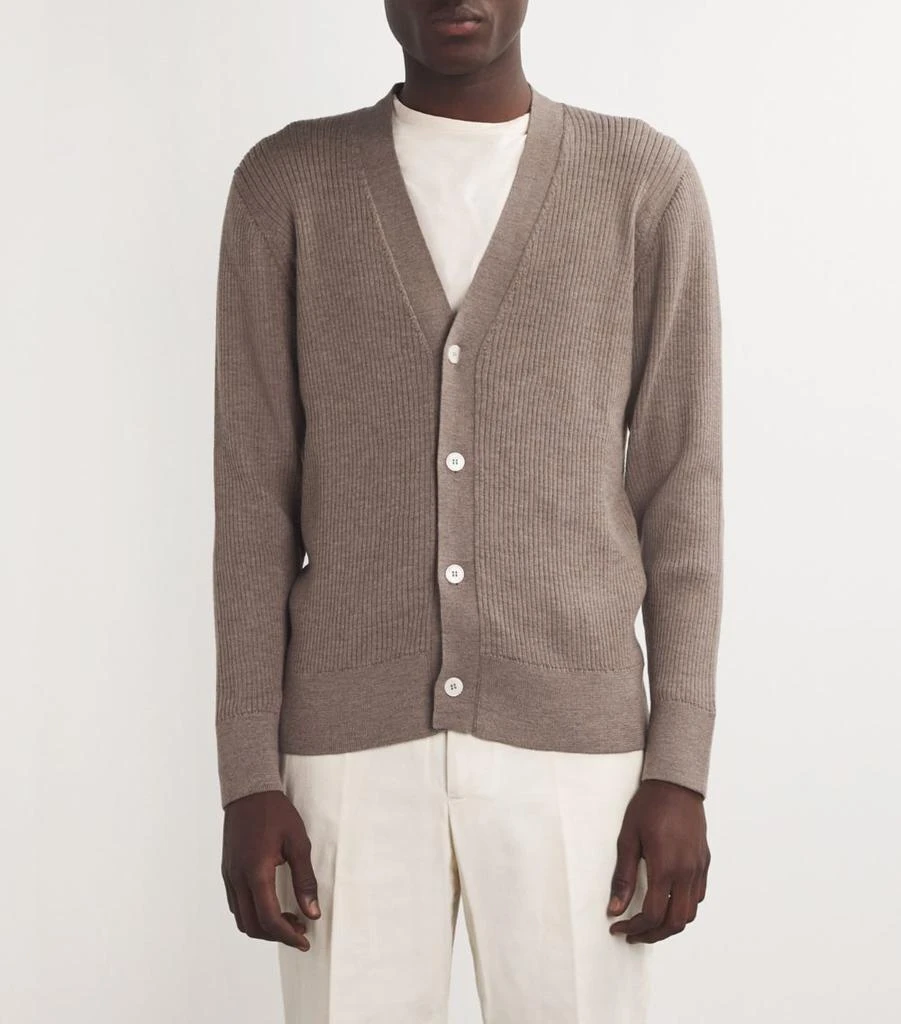 Officine Generale Merino Wool Miles Cardigan 3