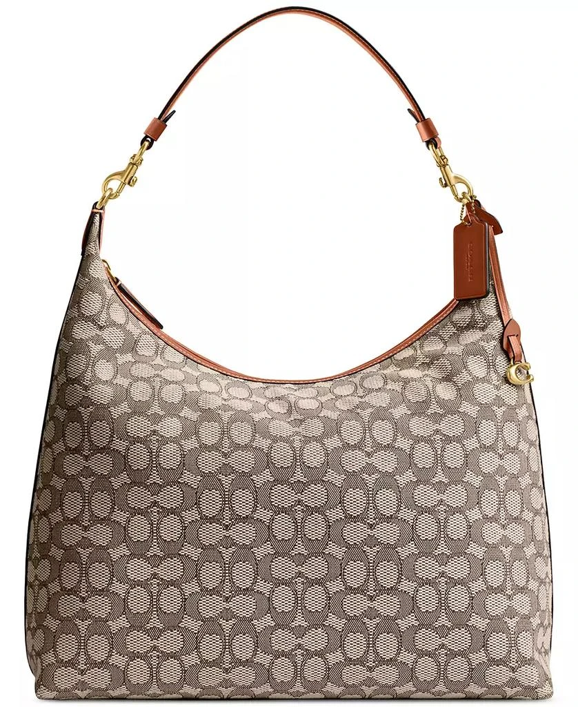 Coach Juliet Signature Jacquard Shoulder Bag 1