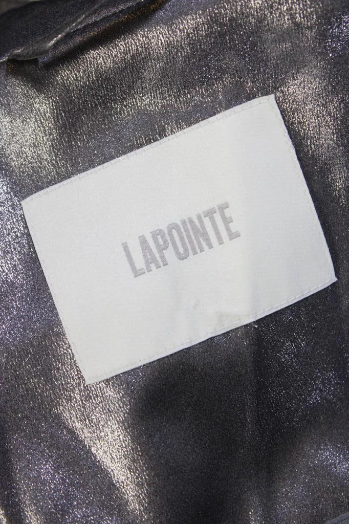 LAPOINTE Lapointe Silver Trench Coat 5