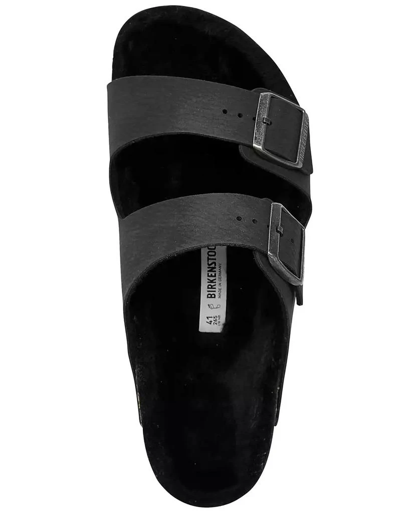 Birkenstock Men's Arizona Shearling Microfiber Sandals from Finish Line 5