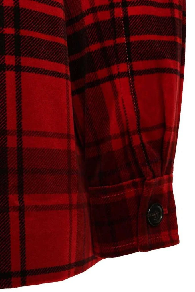 Yves Saint Laurent Saint Laurent Button-Up Tartan Jacket 6