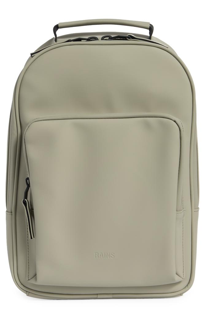 RAINS Book Faux Leather Daypack