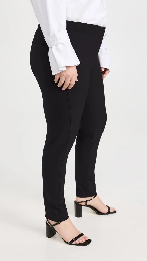 VERONICA BEARD Black Scuba Leggings 9