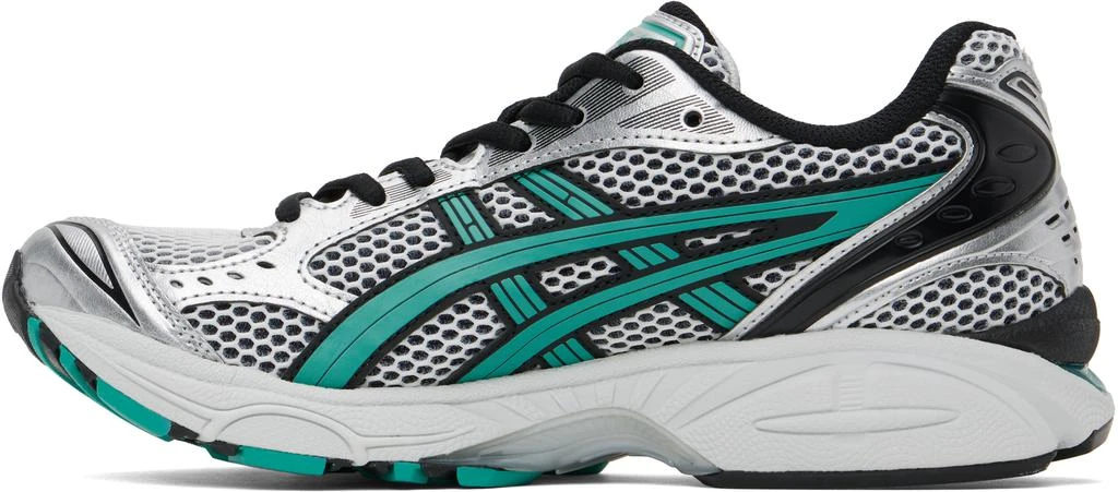 Asics White & Blue GEL-KAYANO 14 Sneakers 3