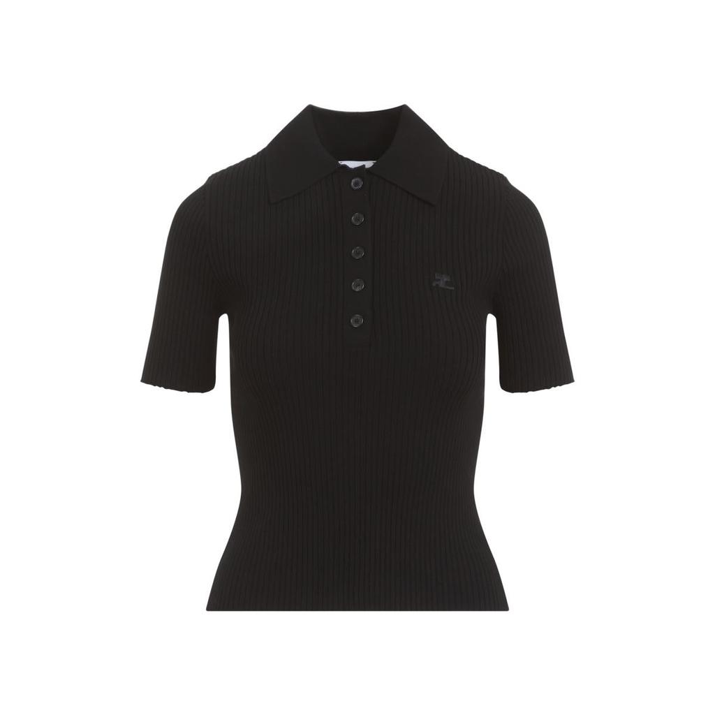 Tシャツ・カットソー Courreges Courreges T-shirts and Polos SIGNATURE CONTRAST T-SHIRT - courrèges