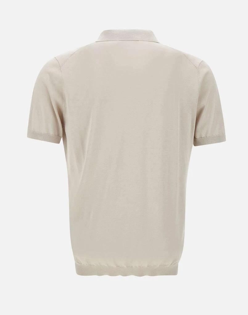 KANGRA Silk and cotton polo shirt 3