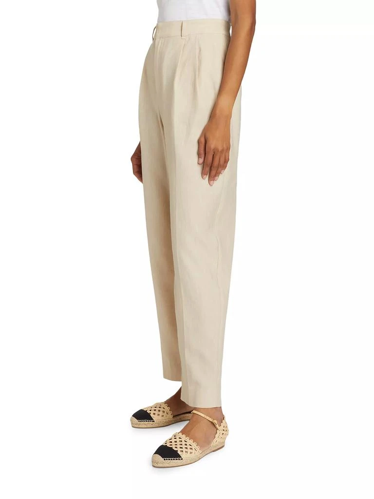 Cinq à Sept Arlene Linen-Cotton Straight Pants 4