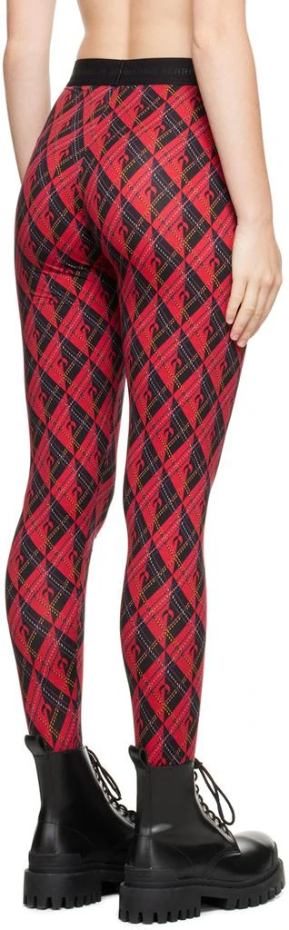 MARINE SERRE Red Printed Legging 3
