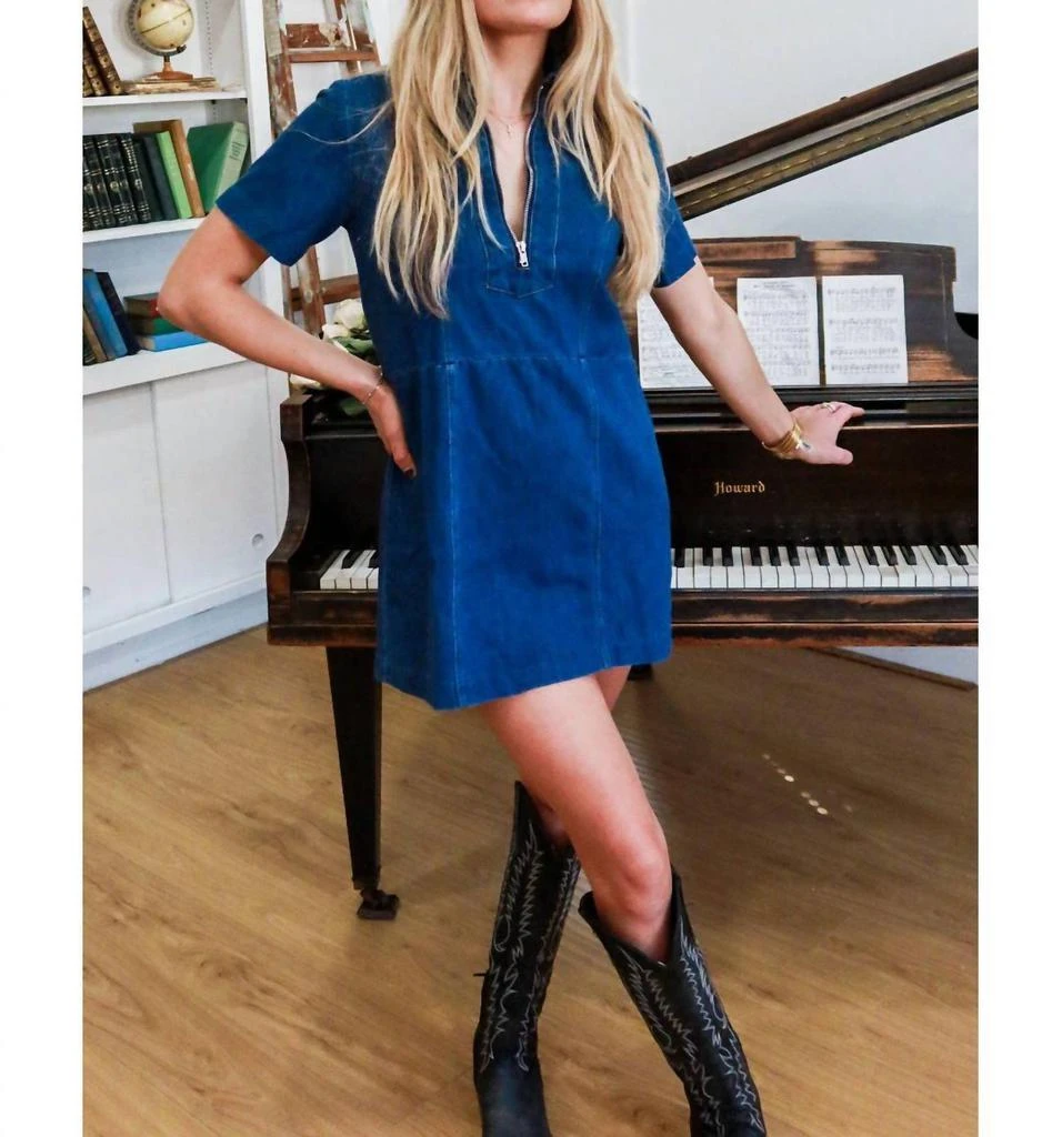 Keepsake Keepsake - Downtown Denim Mini Dress 1