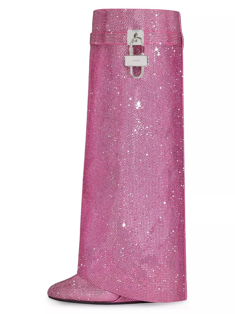 Givenchy Shark Lock Boots in Strass 3