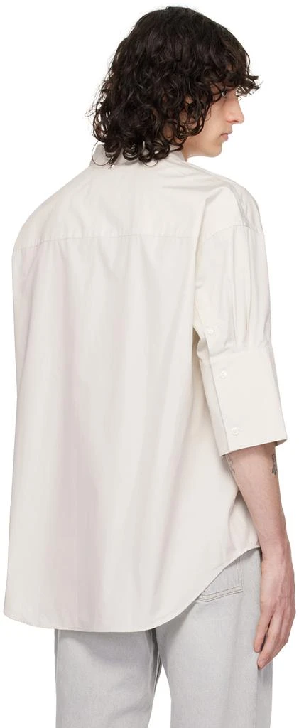 AMI Off-White Oversized Shirt 3