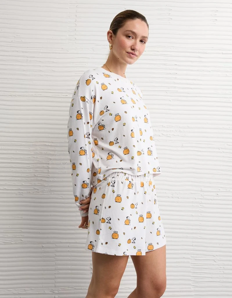 AE AE Luxe Plush Snoopy Halloween PJ Set 1