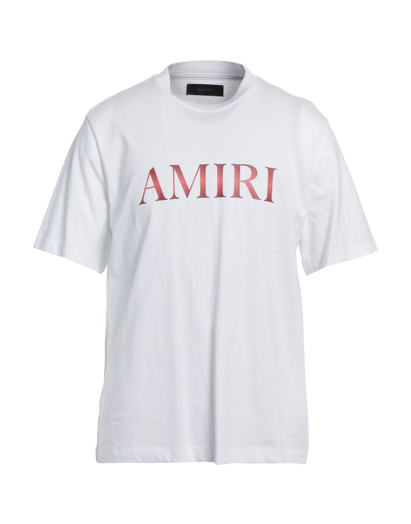 AMIRI Ami Paris Ri White Cotton T-Shirt - T-Shirts - Compare