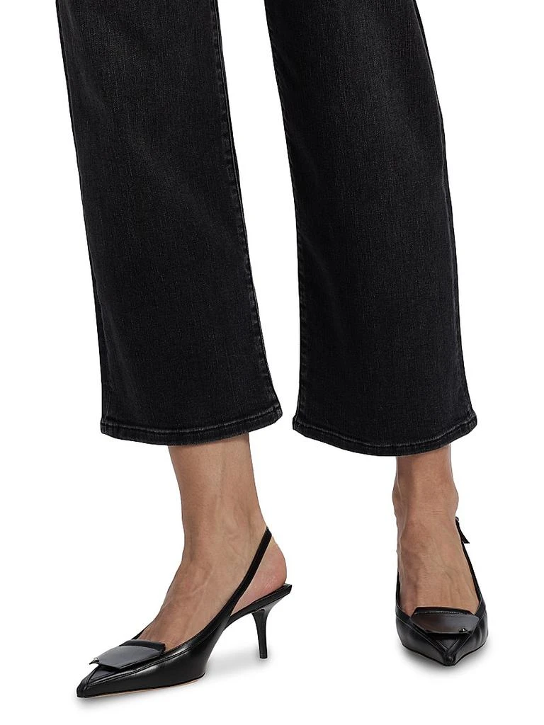 FRAME The Mellow Mid-Rise Crop Straight-Leg Jeans 6