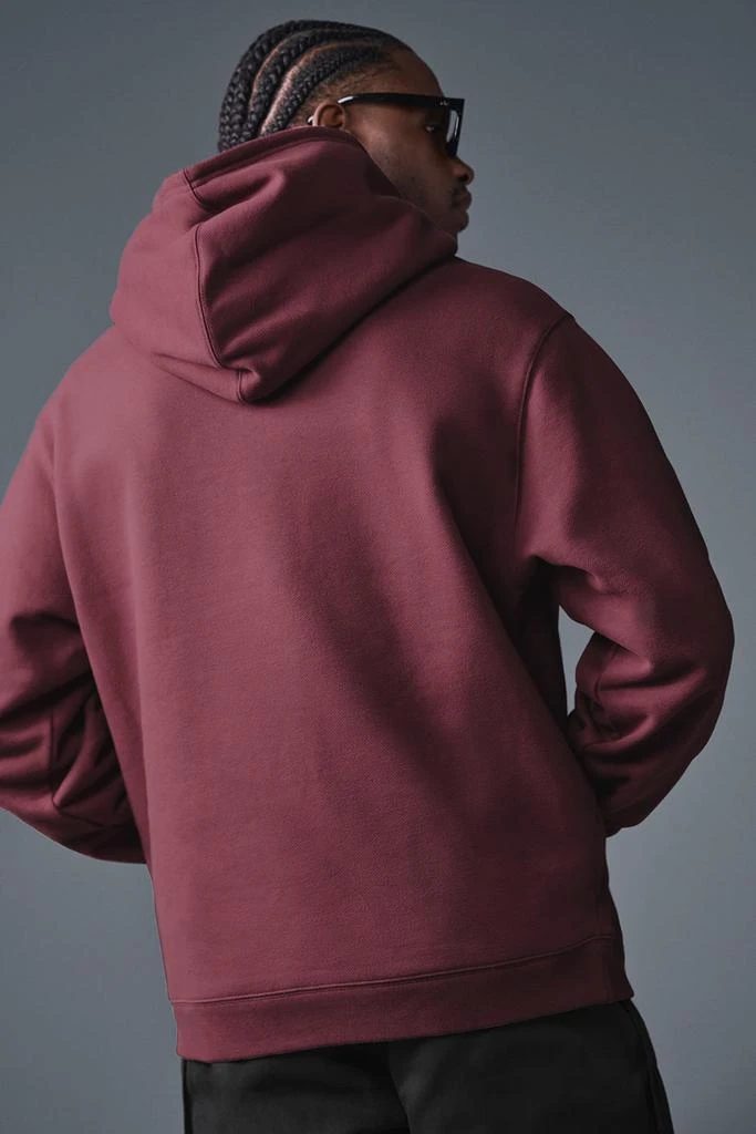 Alo Renown Heavy Weight Hoodie - Burgundy Truffle 2
