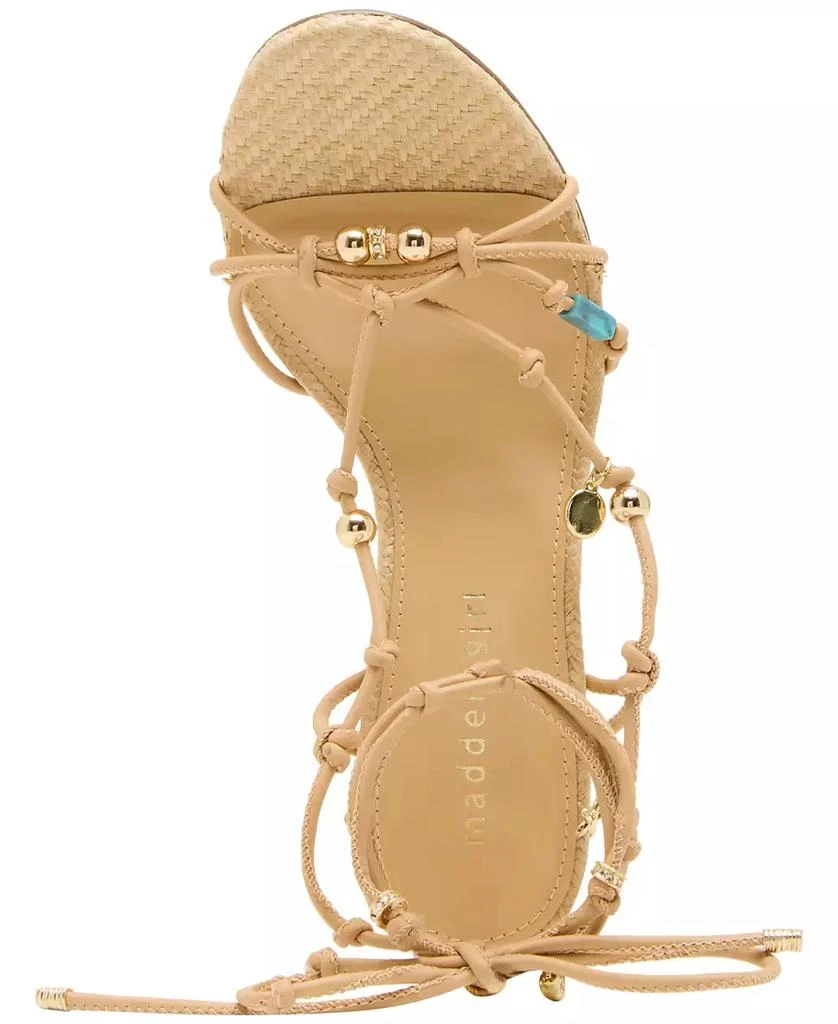 Madden Girl Vienna Strappy Lace-Up Stiletto Dress Sandals 4