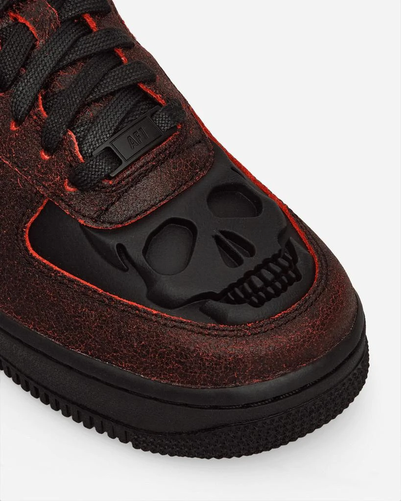 NIKE Air Force 1 'Halloween' Sneakers Crimson / Black 6